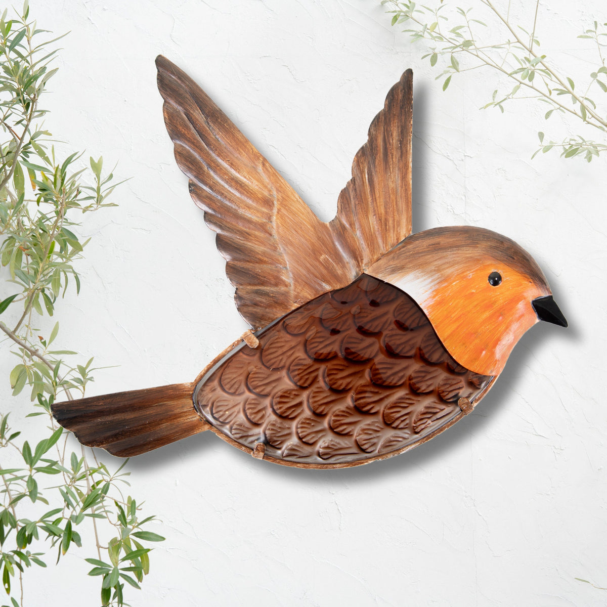 Robin Glass Wall Art Creekwood Garden & Gift