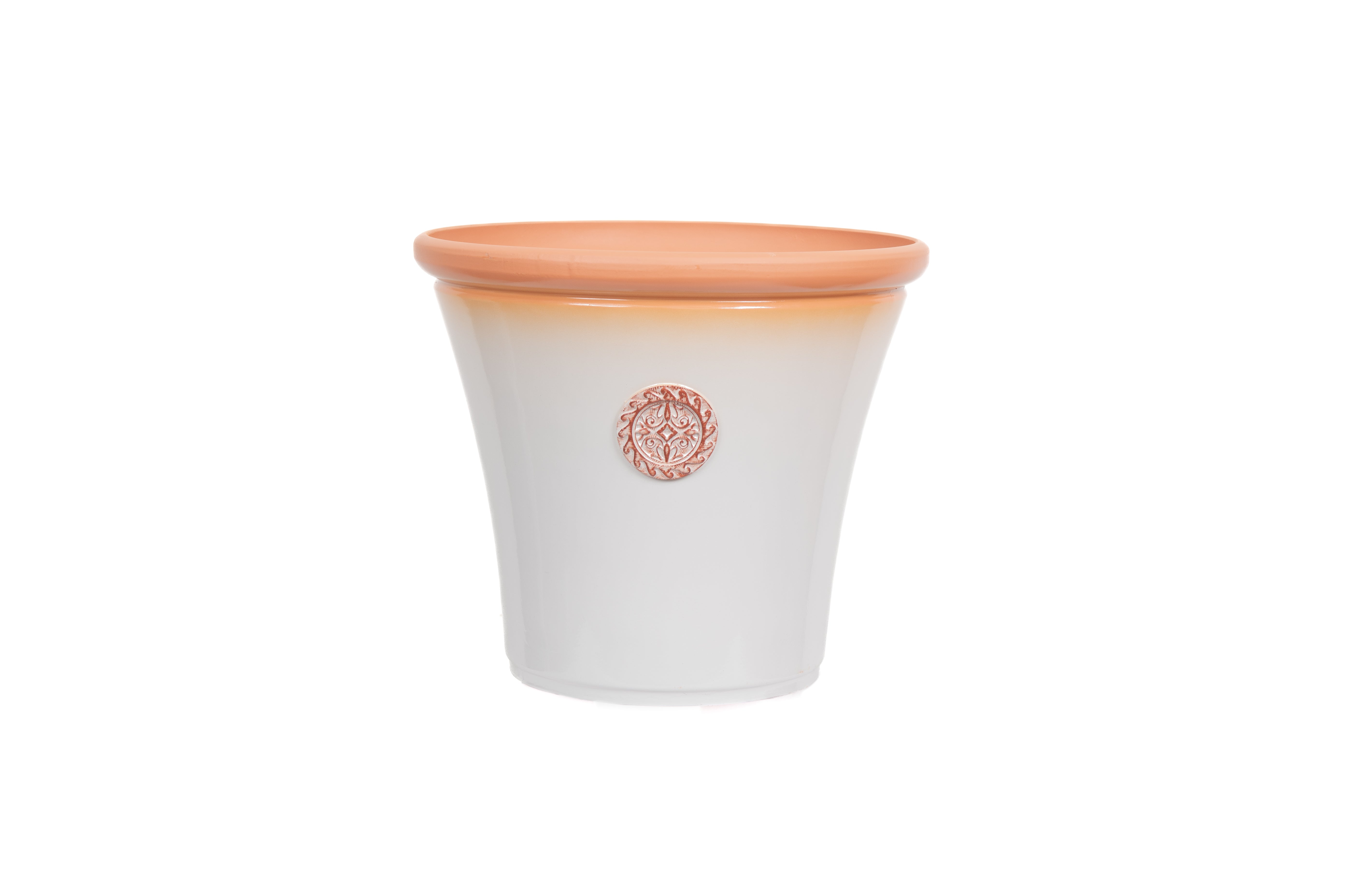 35cm Chatsworth Pot - Off White