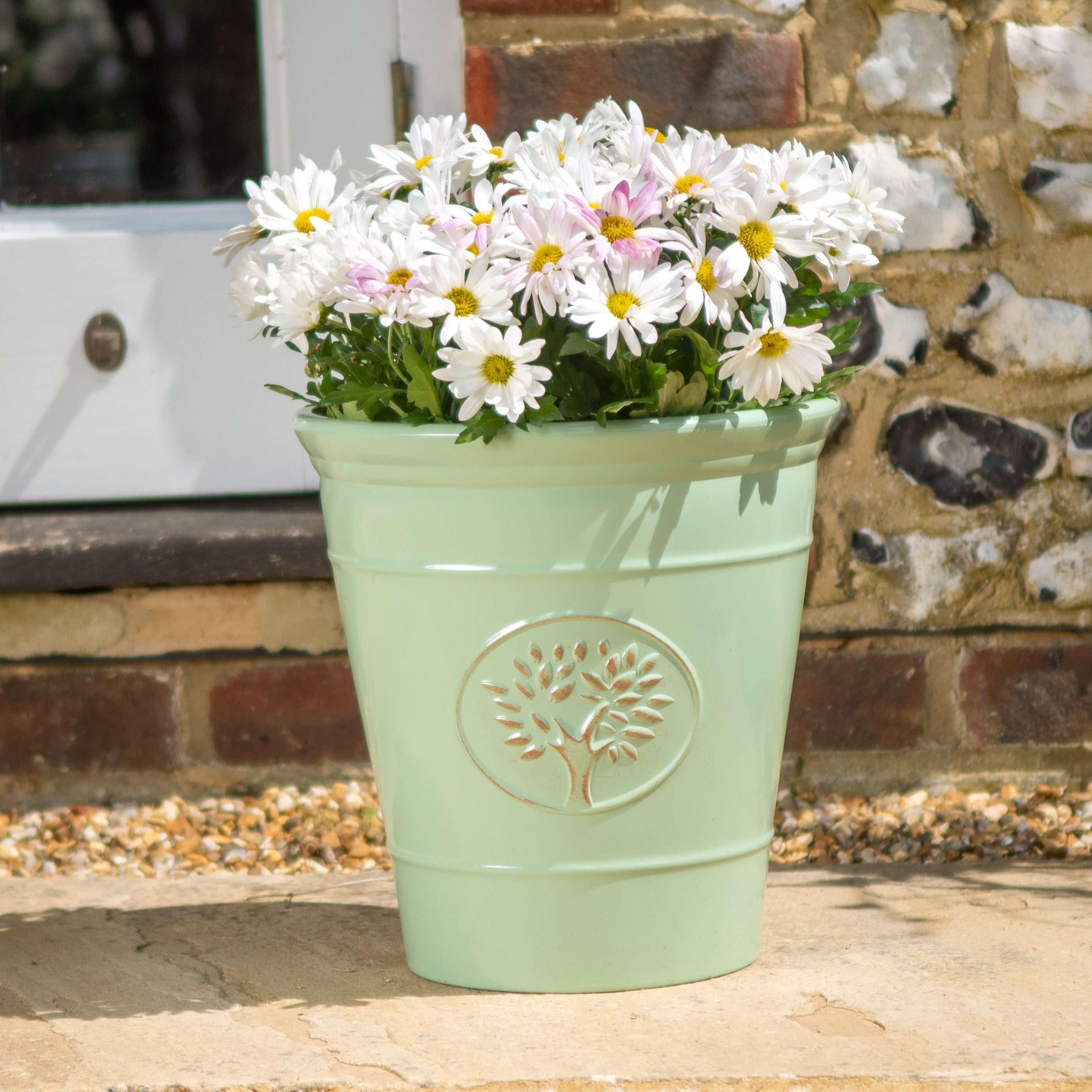 56cm Blenheim Pot - Green