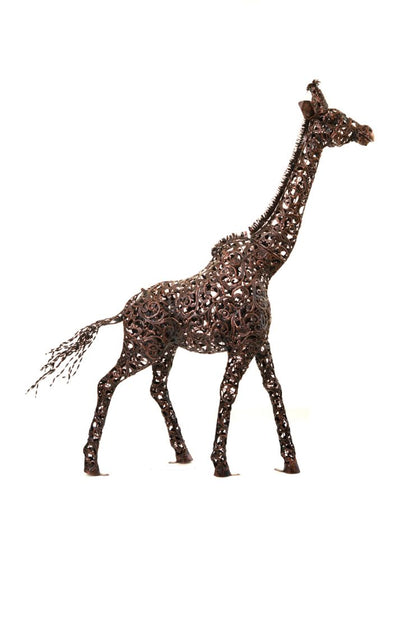Bronze Giraffe Sculpture - Large