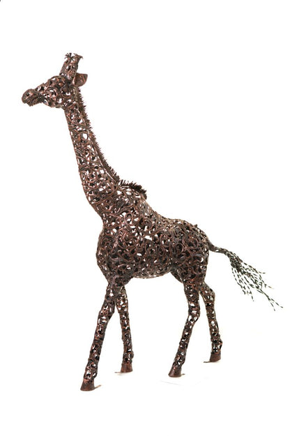 Bronze Giraffe Sculpture - Large
