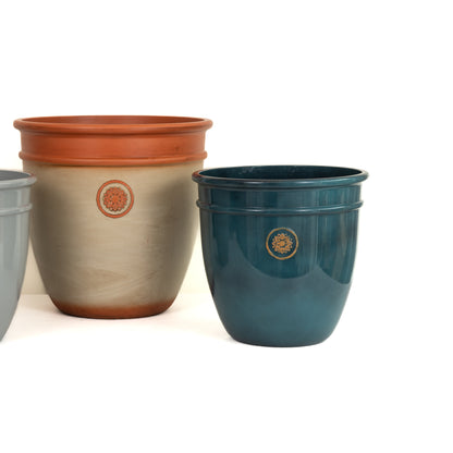 Hampton Planter - Teal (Available in 2 sizes)
