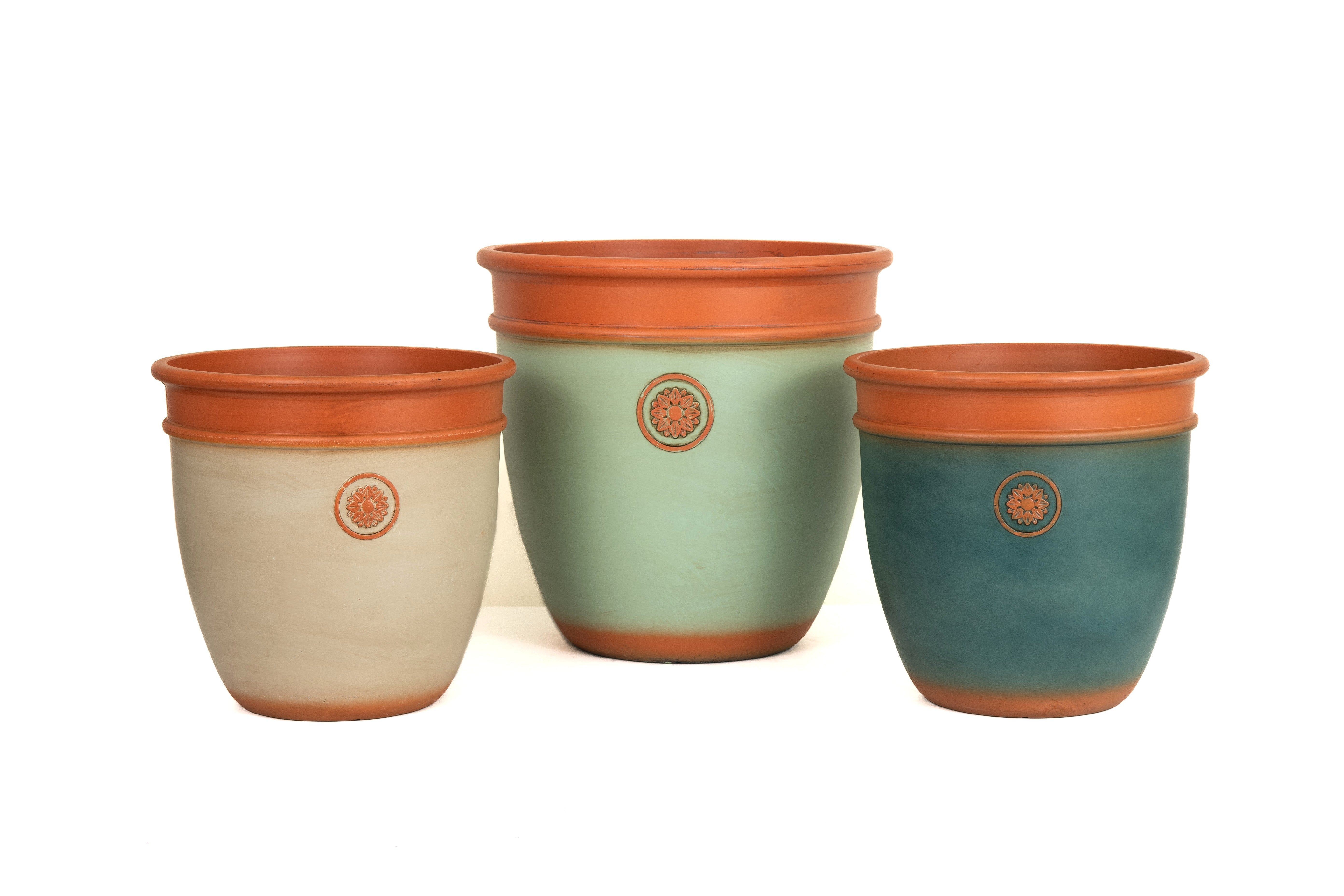 Hampton Planter - Green (Available in 2 sizes)