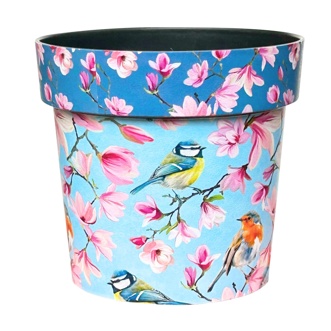 Zest Pot - Watercolor Birds (available in 4 sizes)