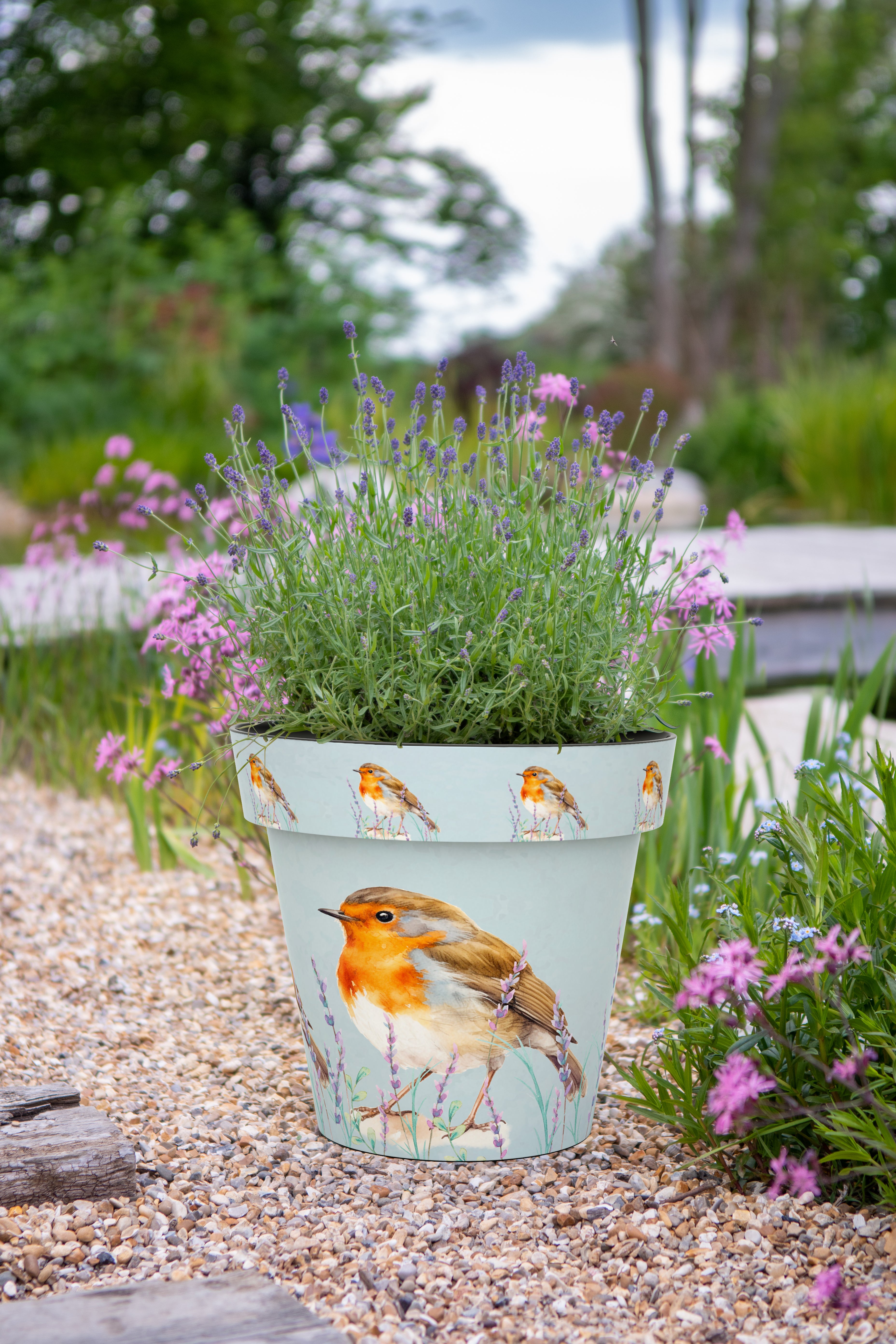 38cm Zest Pot - Robin