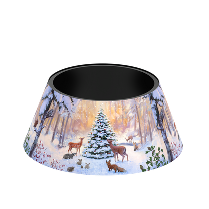 Tree Skirt - Snowy Woodland Scene