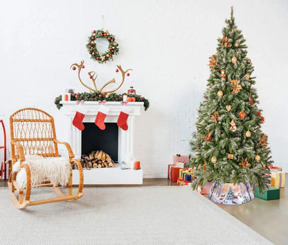 Tree Skirt - Snowy Woodland Scene