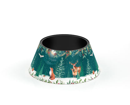 Tree Skirt - Green Woodland Scene
