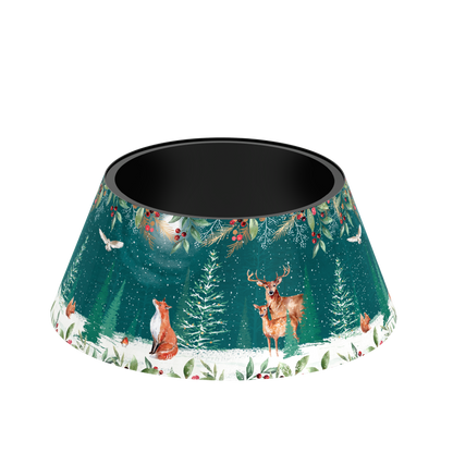 Tree Skirt - Green Woodland Scene