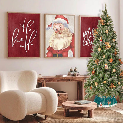 Tree Skirt - Green Woodland Scene