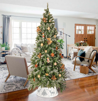 Tree Skirt - Reindeers & Trees
