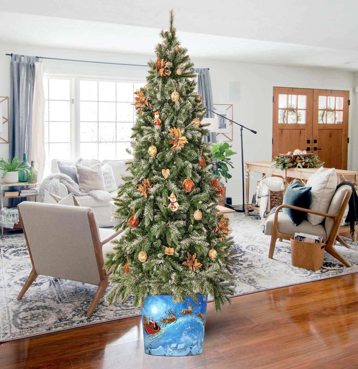 Christmas Tree Pot - Christmas Eve