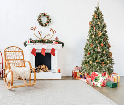 Christmas Tree Pot - Poinsettia