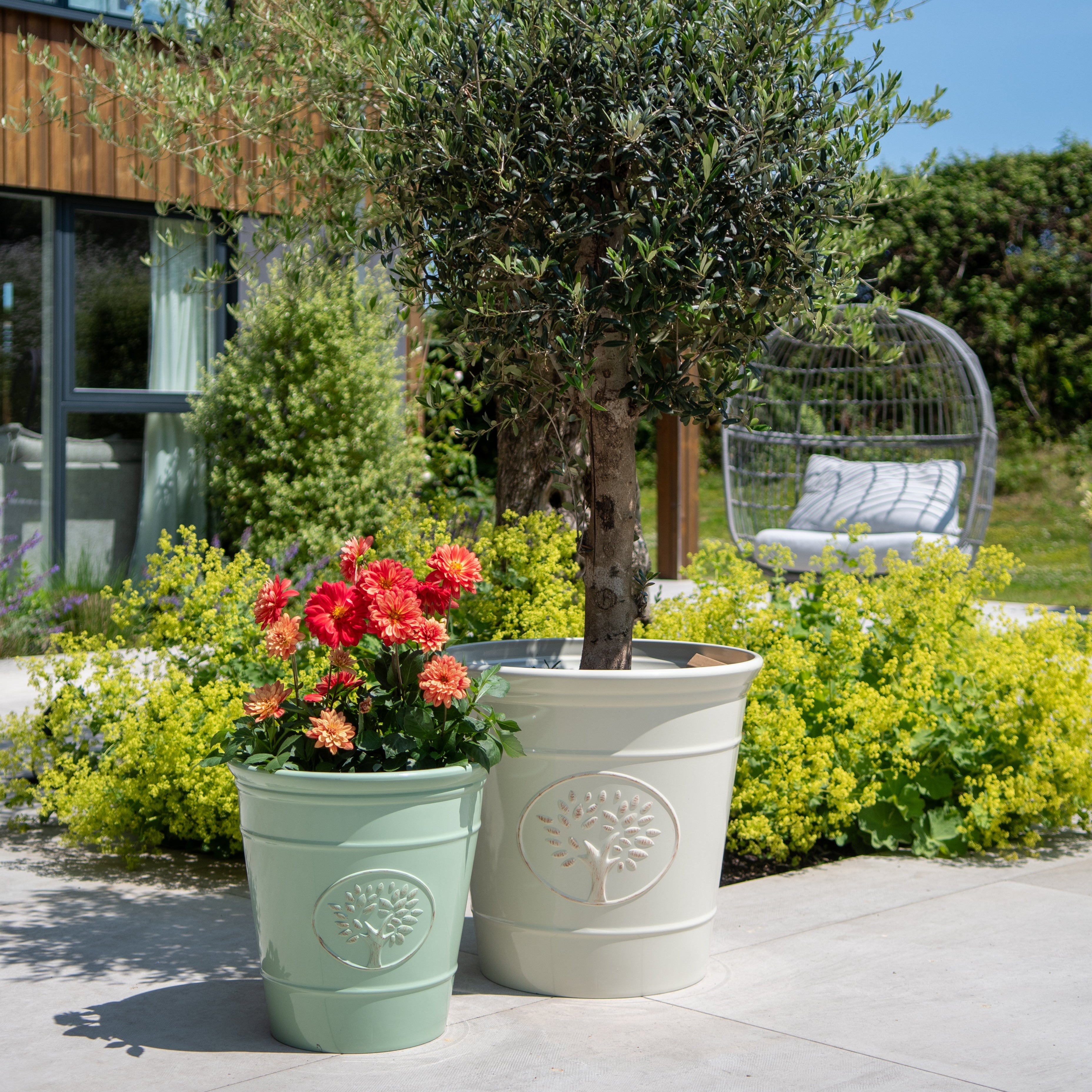 75cm Ascot Pot - Green