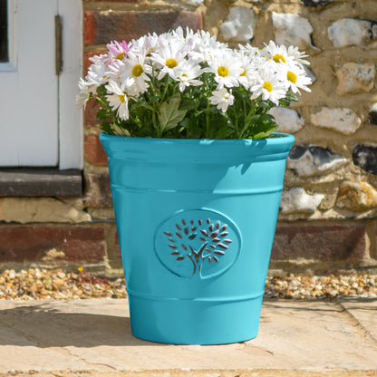 40cm Blenheim Planter - Aqua
