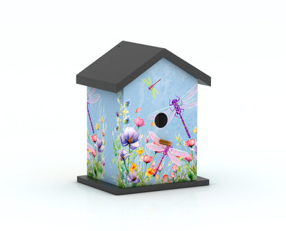 Zest Birdhouse - Dragonflies