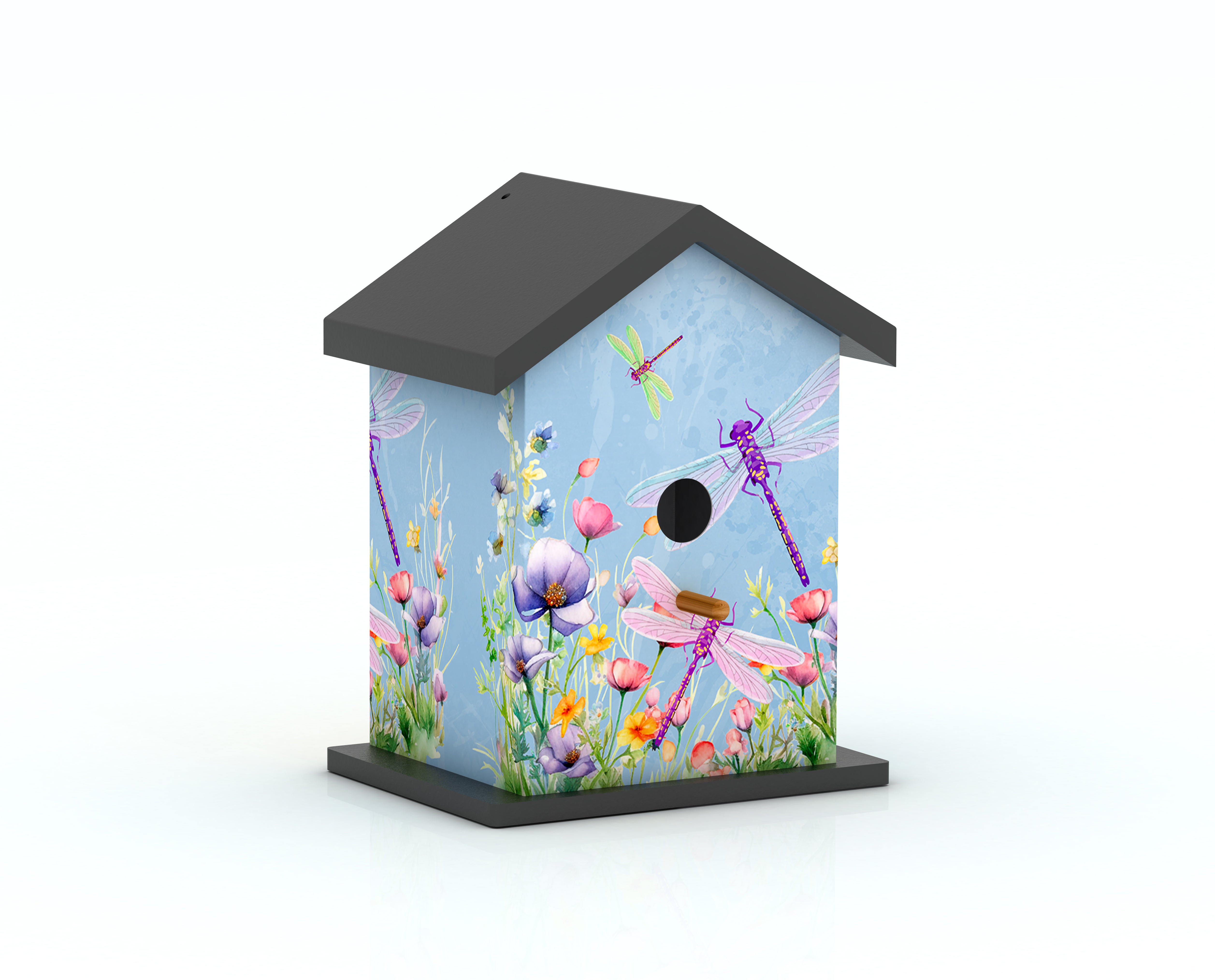 Zest Birdhouse - Dragonflies