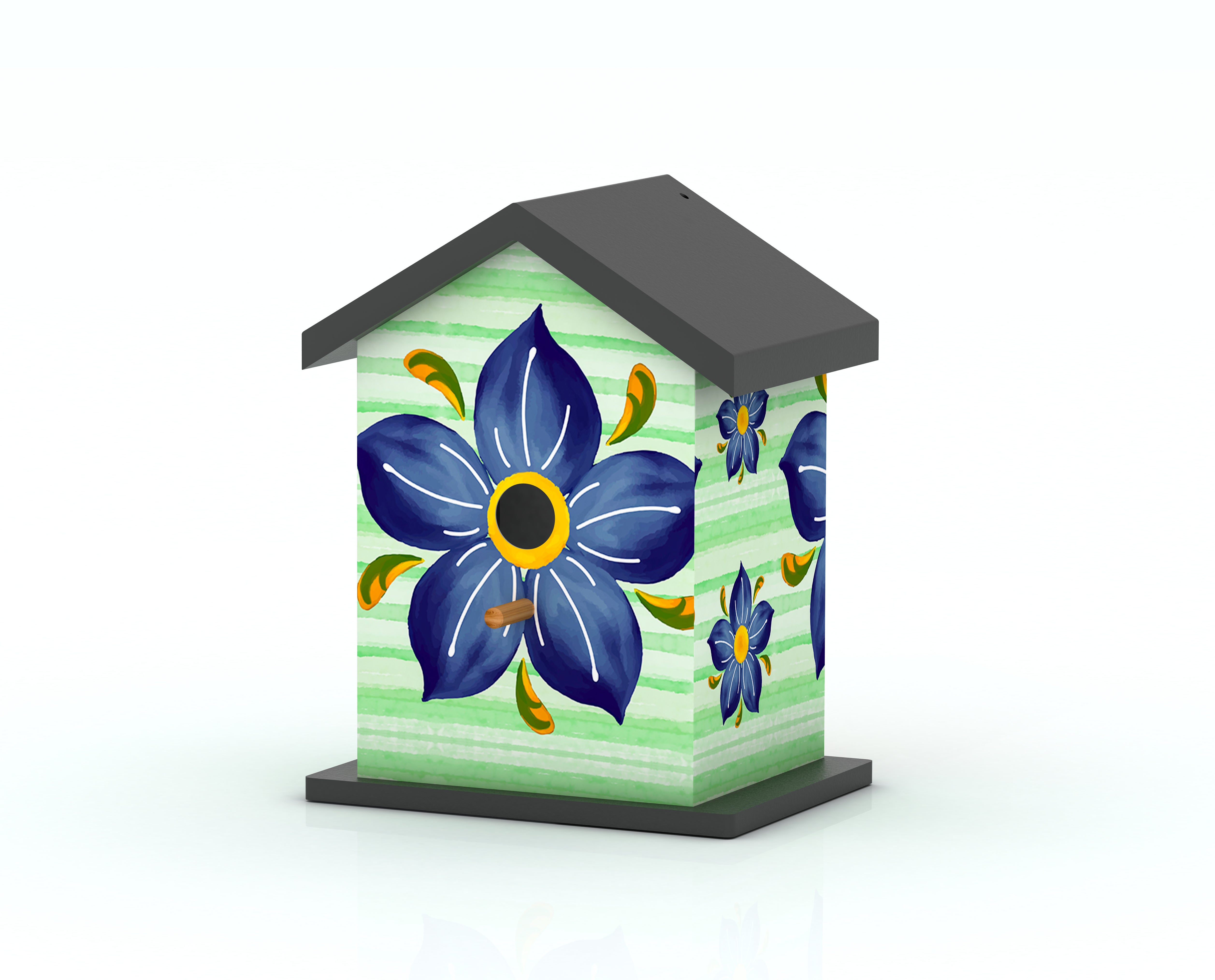Zest Birdhouse - Verde