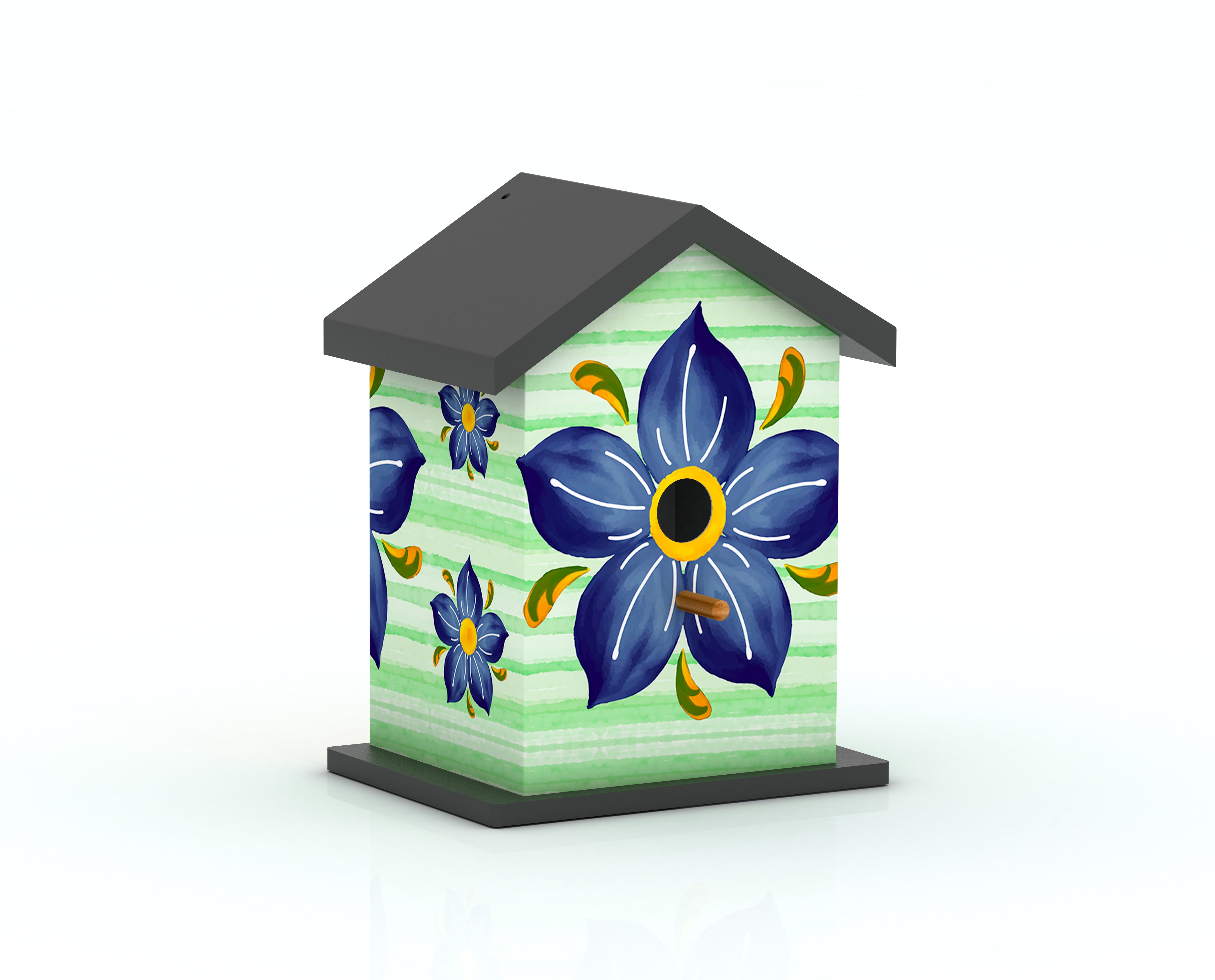 Zest Birdhouse - Verde
