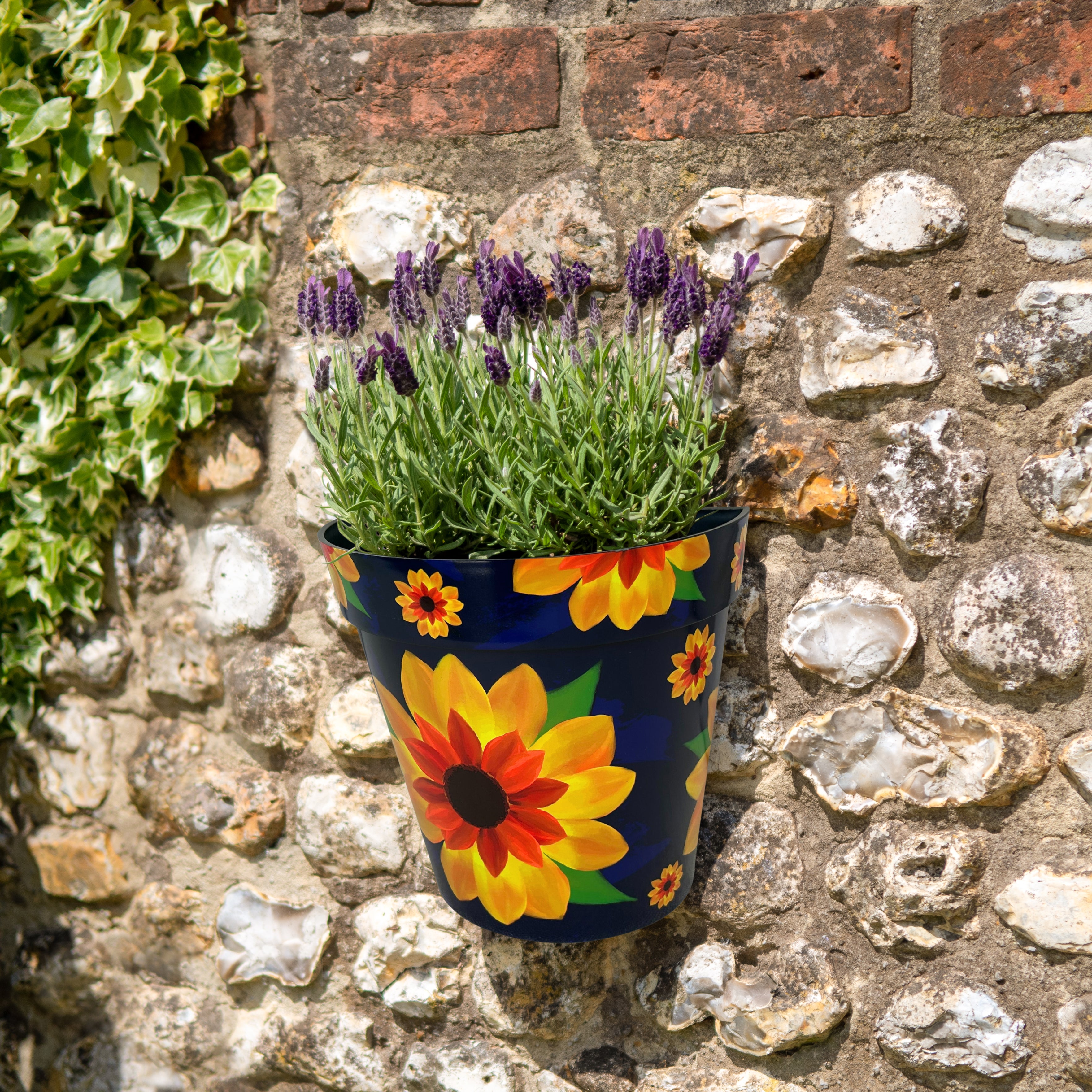 Zest Wall Pot - Sunflower