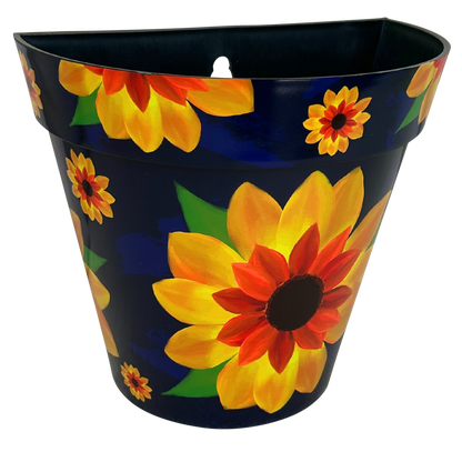 Zest Wall Pot - Sunflower