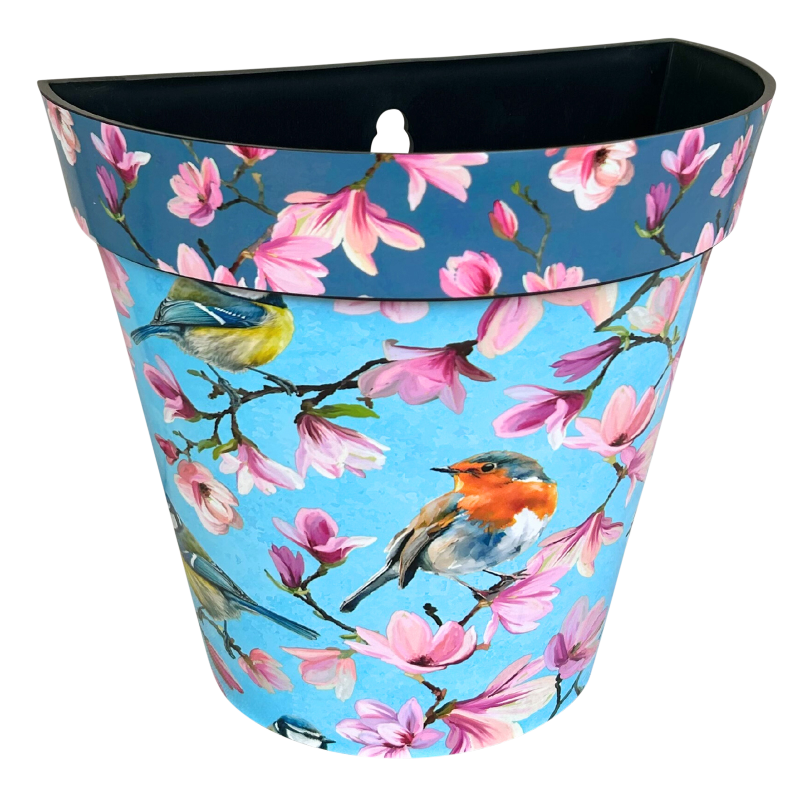 Zest Wall Pot - Watercolour Birds