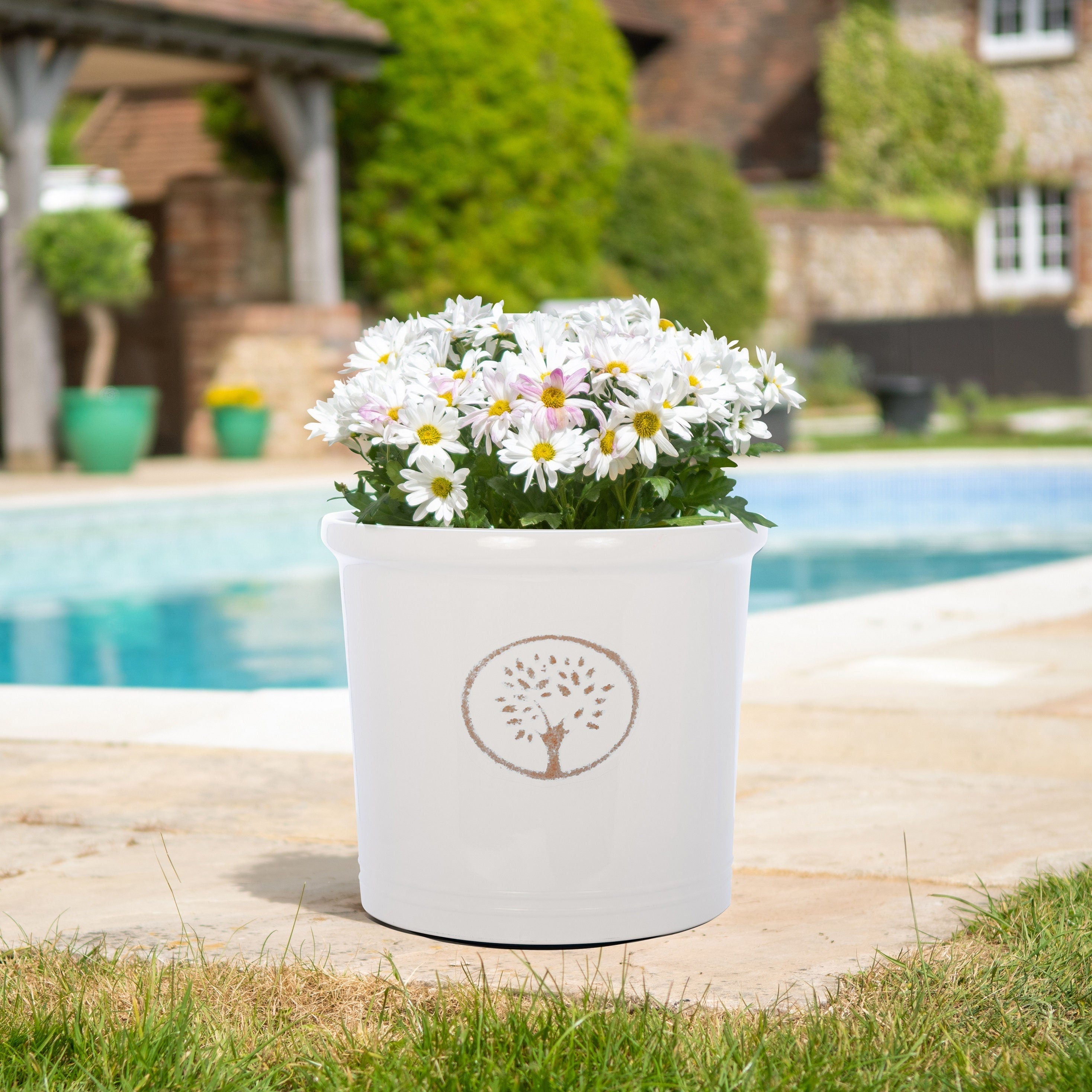 Cotswold Cylinder - Off White (Various Sizes)