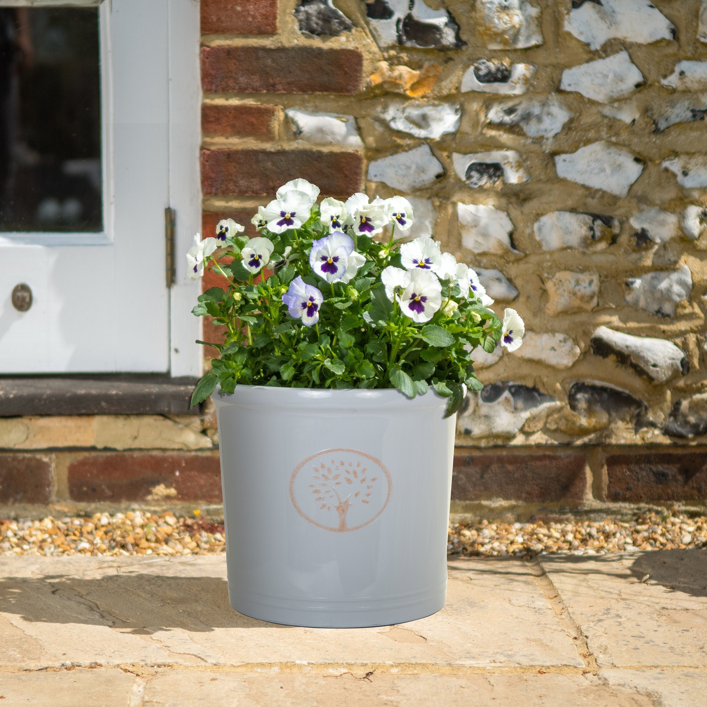 38cm Cotswold Cylinder - Grey