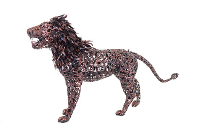 Bronze Lion Sculpture