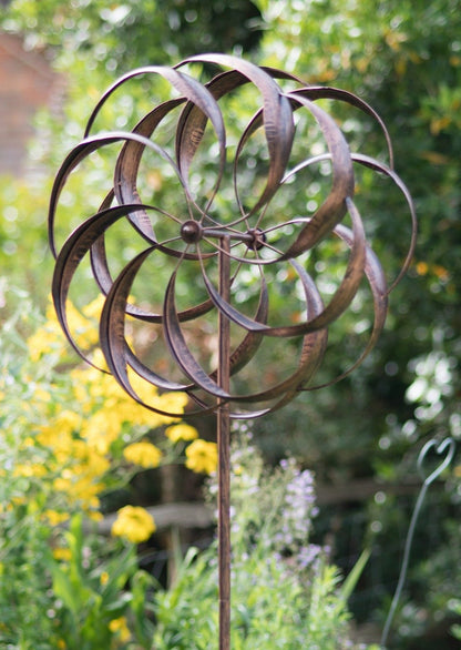 Pemberley - Brushed Copper Wind Sculpture
