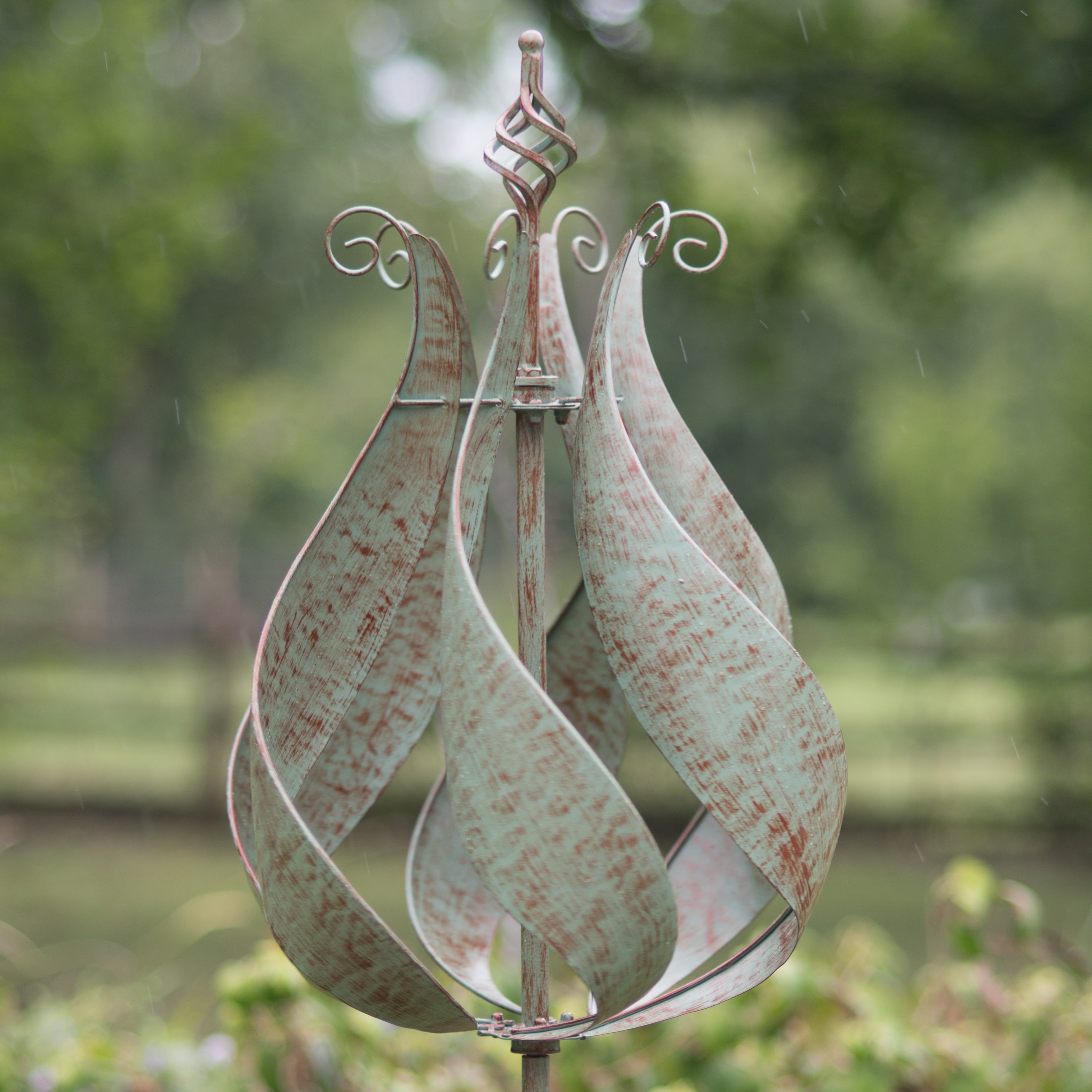 Blenheim - Verdigree Garden Wind Sculpture