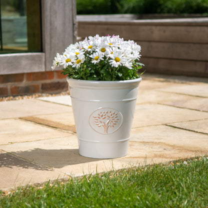 30cm Blenheim Planter - Off White