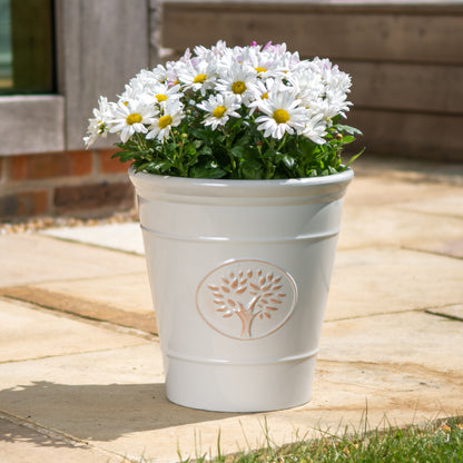 30cm Blenheim Planter - Off White