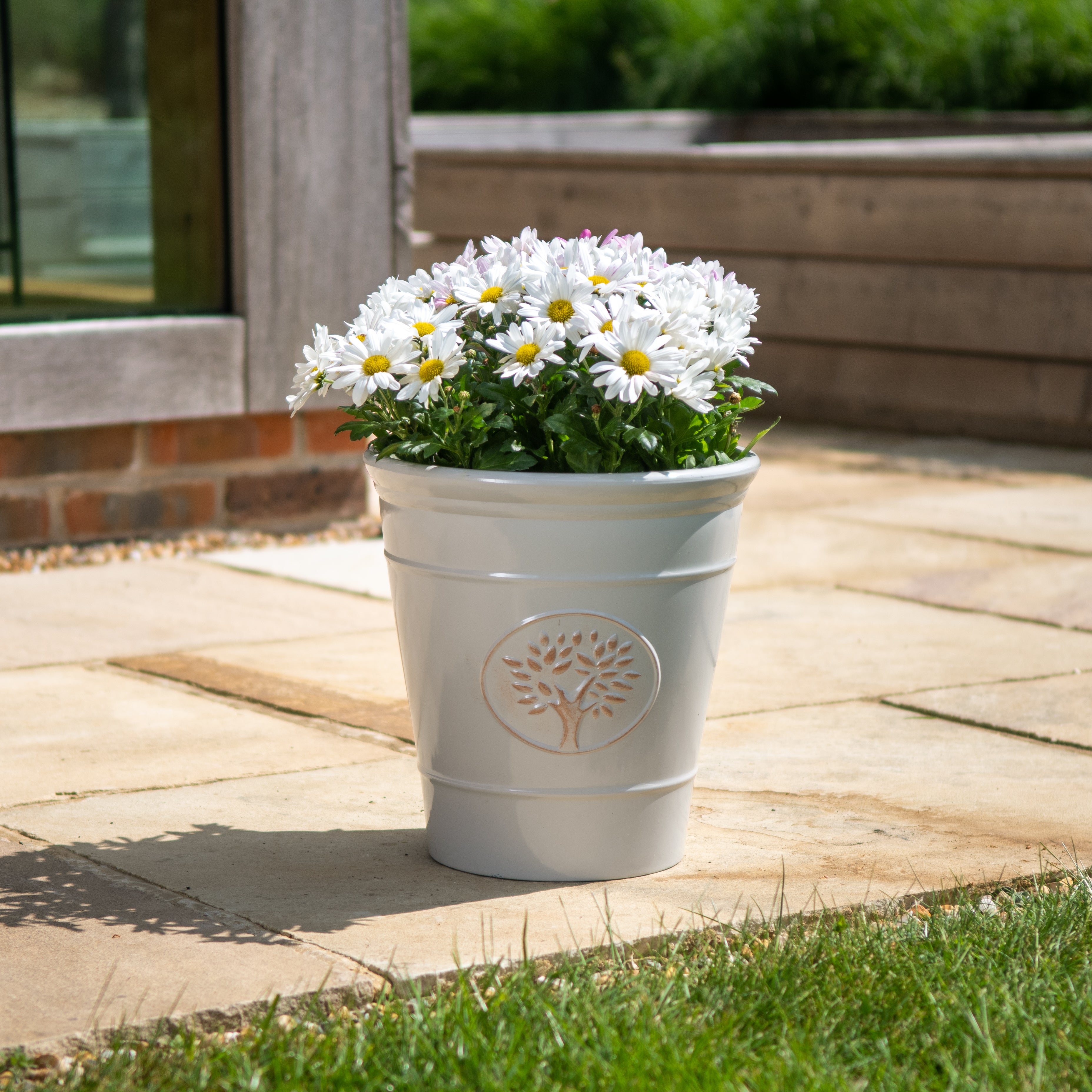 Grey Blenheim Planter - Available in 2 Sizes