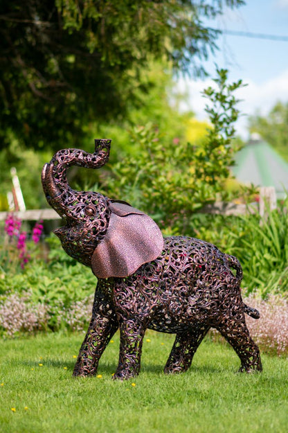 Bronze Elephant Sculpture - Small