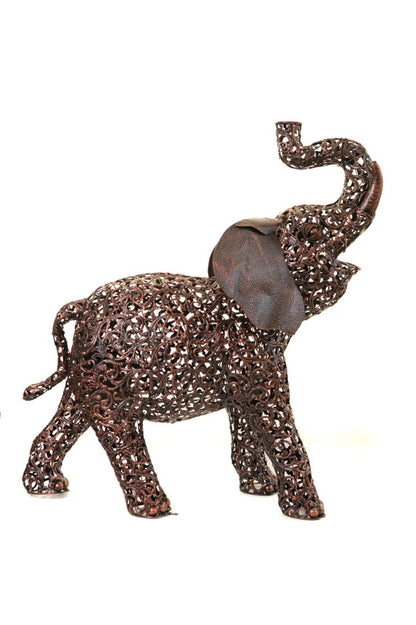 Bronze Elephant Sculpture - Large