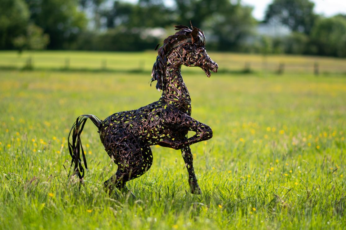 Bronze Horse Sculpture
