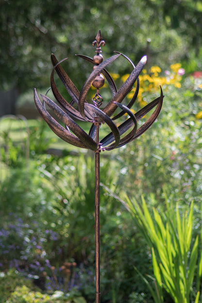 Windsor - Brushed Copper Wind Sculpture