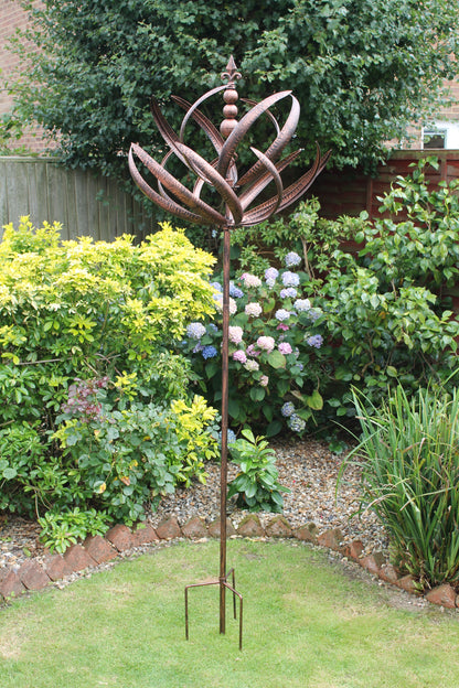 Windsor - Brushed Copper Wind Sculpture