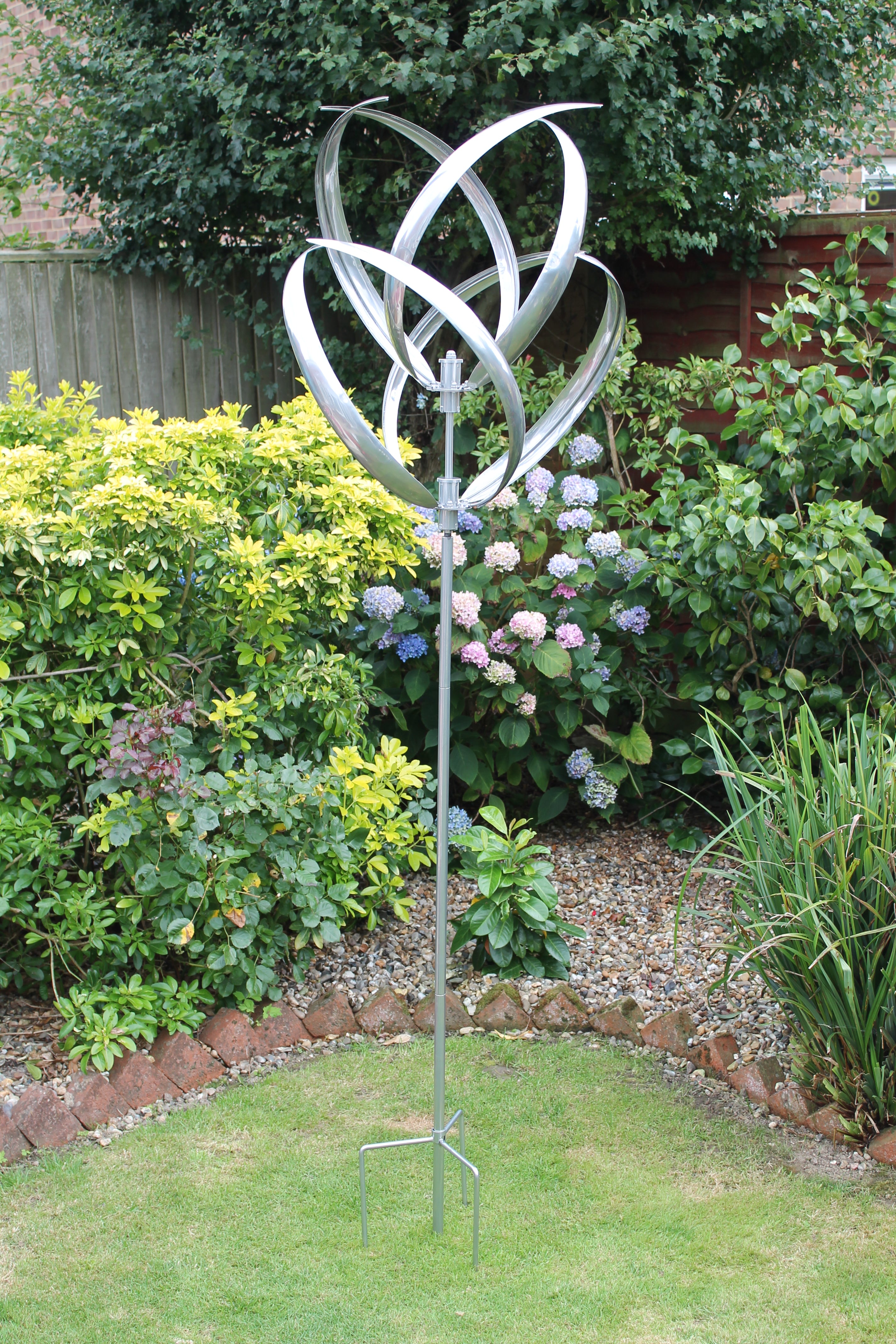Hampton - Silver Wind Sculpture
