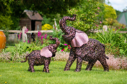 Bronze Elephant Sculpture - Small